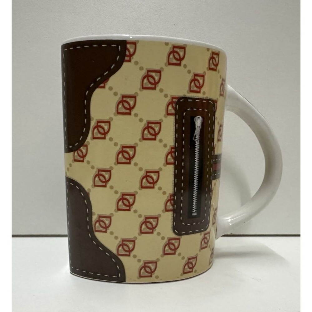 Dat’l Do-It Logo Purse Ceramic Coffee Mug 14 oz. Kitsch Collector